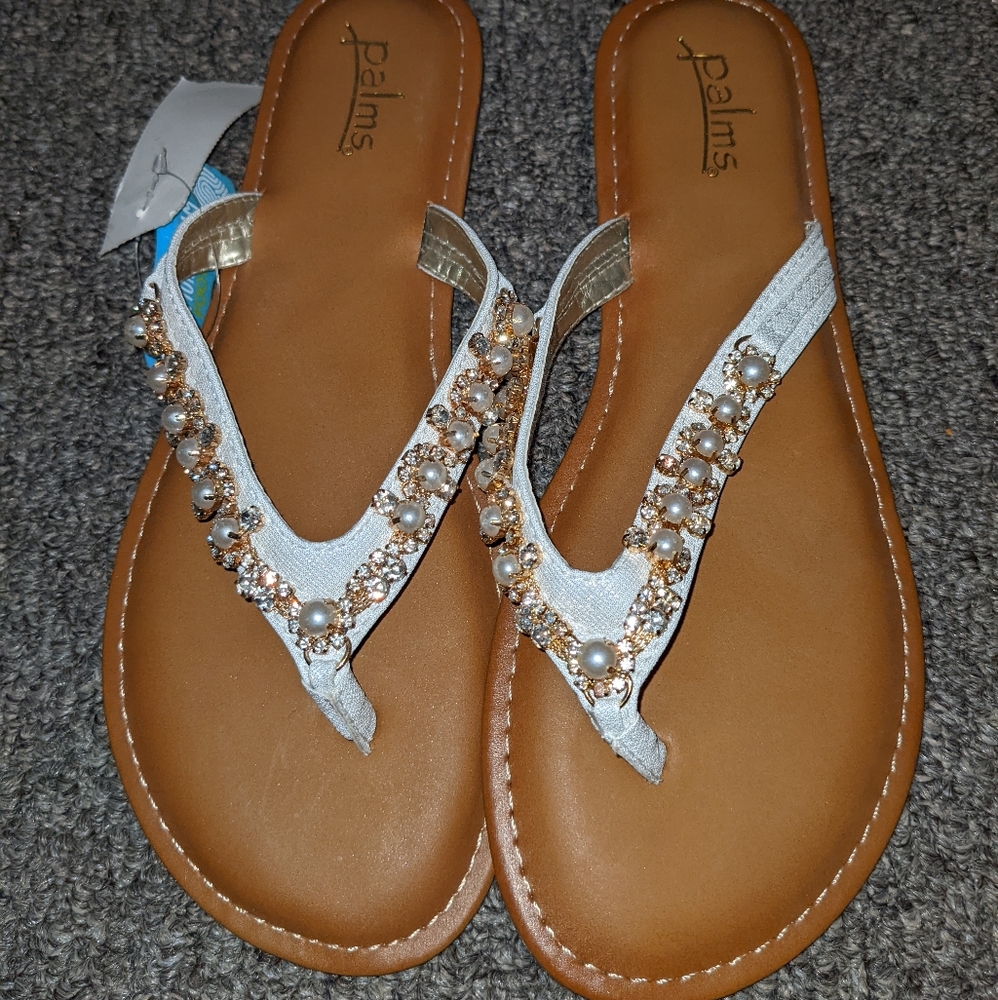 Palms flip flops